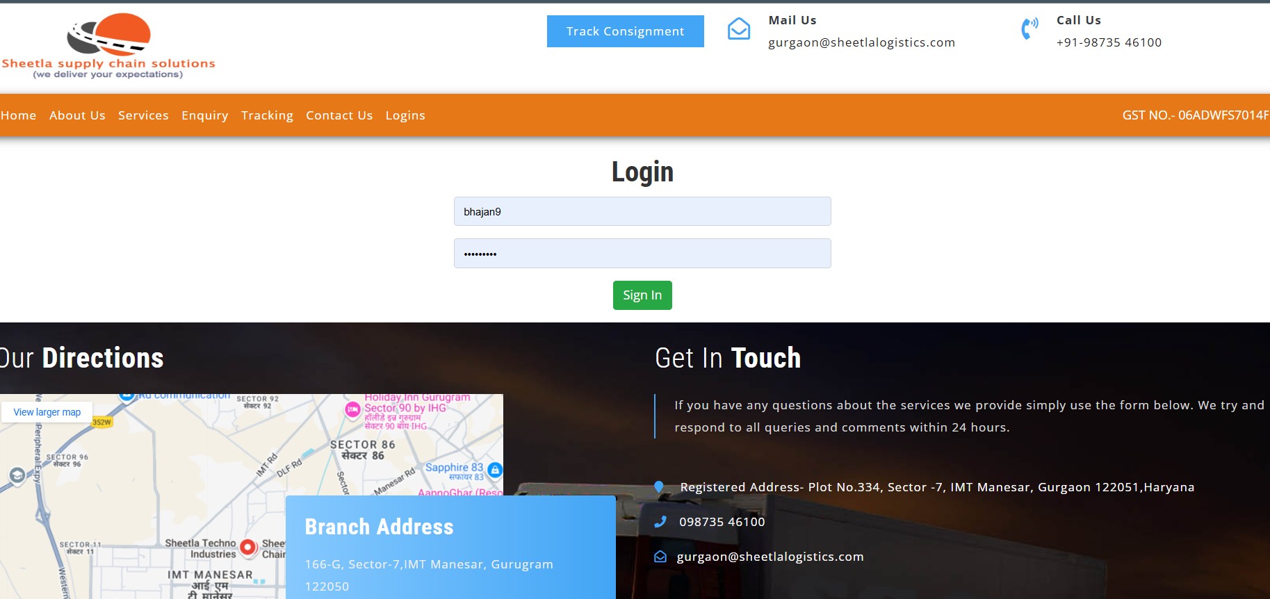 Sheetla Supply Chain Solution